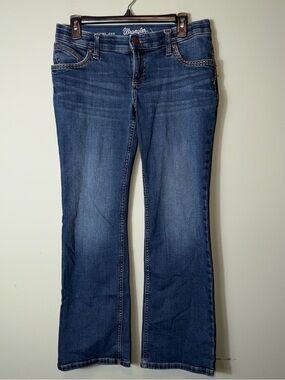 Wrangler Women's Shiloh Ultimate Riding Jean Blue Bootcut Jeans 29X30